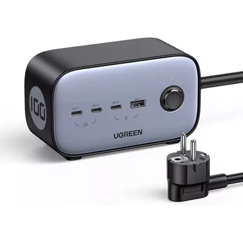 Ugreen DigiNest Pro 1 presa AC Type-C 1,8 m 4 3680 W nero