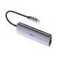 Docking station/replicatore di porte per laptop Ugreen 60718 con filo USB 3.2 Gen 1 (3.1 Gen 1) Type-C grigio