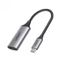 Adattatore per cavo video Ugreen 70444 HDMI Type-A (standard) USB Type-C alluminio, nero