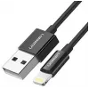 Cavo per cellulare Ugreen 80823 US155 nero 2 m USB A Lightning