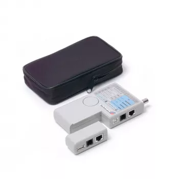 Tester multifunzione professionale per cavi StarTech.com per RJ45, RJ11, USB e BNC