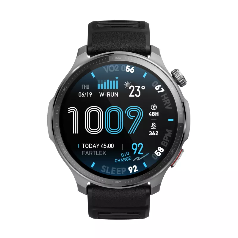 Amazfit Balance 2 XT 3,81 cm (1,5 pollici) AMOLED digitale 480 x 480 pixel touchscreen nero Wi-Fi GPS (satellitare)