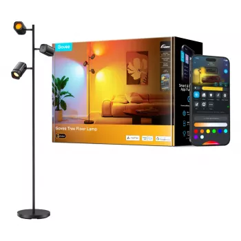 Lampada da terra Govee Tree Floor Lamp lampada intelligente Wi-Fi/Bluetooth 72 W