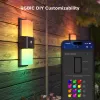 Applique da esterno Govee H7078CD1 Smart RGB con cambio colore, controllo Wi-Fi/app