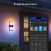 Applique da esterno Govee H7078CD1 Smart RGB con cambio colore, controllo Wi-Fi/app