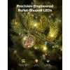 Catena luminosa natalizia LED Govee 20 m, illuminazione decorativa per interni ed esterni