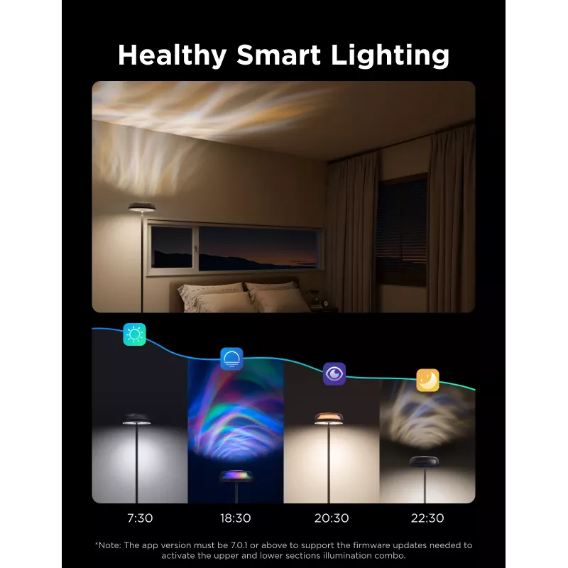 Lampada da terra Govee H60B0311 RGBWW 1000 lm Wi-Fi Bluetooth