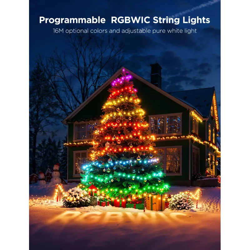 Striscia LED Govee H80C4 20m RGBWIC con controllo intelligente