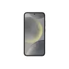 Custodia per cellulare Samsung Vegan Leather Case per Galaxy S24, pelle PU, nero, per schermo da 6,2 pollici