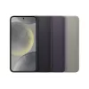 Custodia per cellulare Samsung Vegan Leather Case per Galaxy S24, pelle PU, nero, per schermo da 6,2 pollici