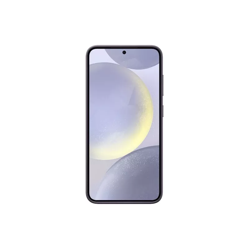 Custodia Samsung Vegan Leather Case viola per Galaxy S24, pelle sintetica, per schermo da 6,2 pollici
