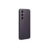 Custodia Samsung Vegan Leather Case viola per Galaxy S24, pelle sintetica, per schermo da 6,2 pollici