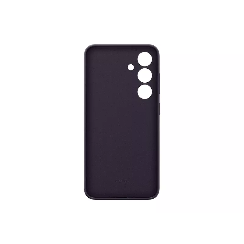 Custodia Samsung Vegan Leather Case viola per Galaxy S24, pelle sintetica, per schermo da 6,2 pollici