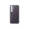 Custodia Samsung Vegan Leather Case viola per Galaxy S24, pelle sintetica, per schermo da 6,2 pollici