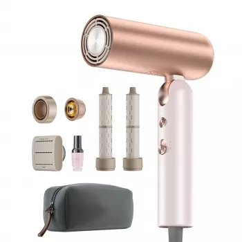 Dreame AHD52-RWH asciugacapelli 1500 W rosa, bianco