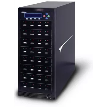 iStorage Kanguru U2D2-31 duplicatore di supporti duplicatore di unità flash USB nero 31 copie