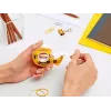 3M 136D portanastro adesivo nero, giallo