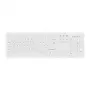 Contour Design Active Key Contour ClassicClean tastiera medicale copertura rimovibile full-size con filo bianco CH C8100
