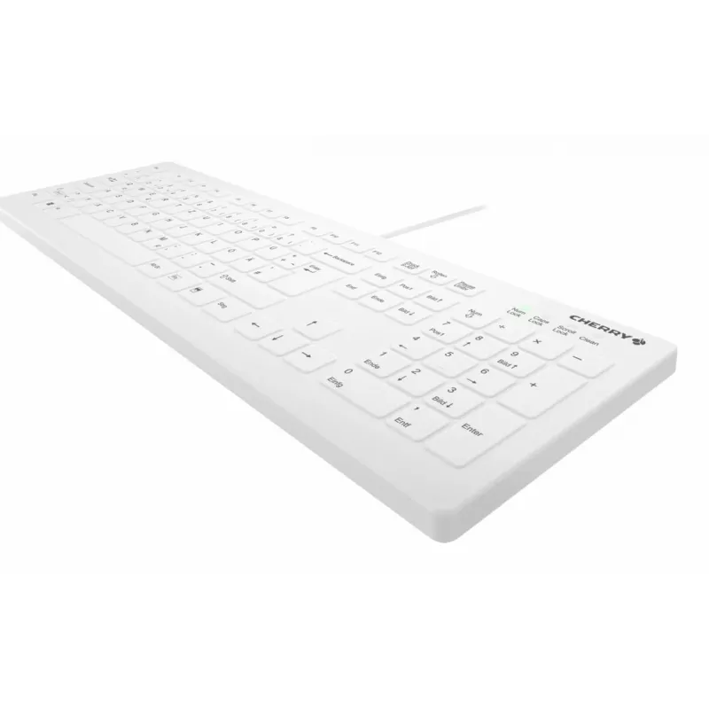 Contour Design Active Key AK-C8112 tastiera medicale USB QWERTZ tedesco bianco