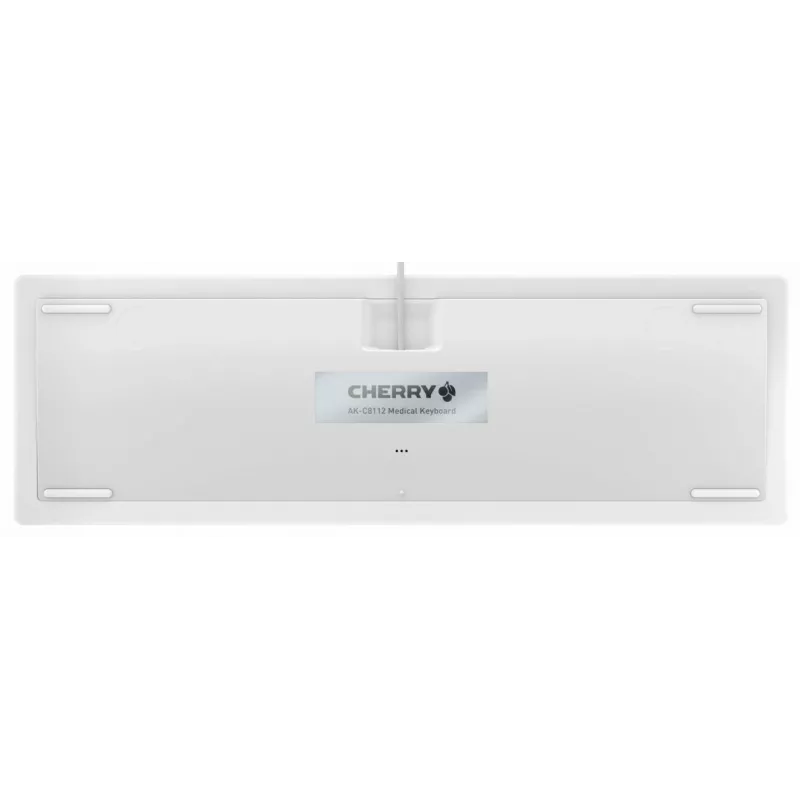 Contour Design Active Key AK-C8112 tastiera medicale USB QWERTZ tedesco bianco