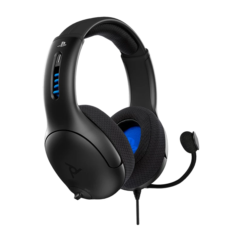 PDP LVL50 headset con filo archetto gaming nero, grigio