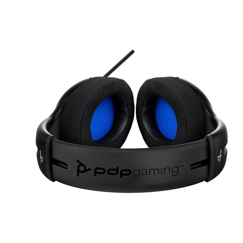 PDP LVL50 headset con filo archetto gaming nero, grigio