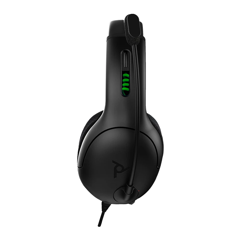 PDP LVL50 headset con filo archetto gaming nero, verde, grigio