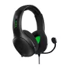 PDP LVL50 headset con filo archetto gaming nero, verde, grigio