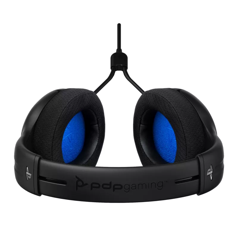 PDP LVL50 headset con filo PS4 bianco - driver da 50 mm, con filo, con filo, gaming, headset, nero