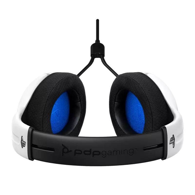 PDP LVL40 headset con filo archetto gaming bianco
