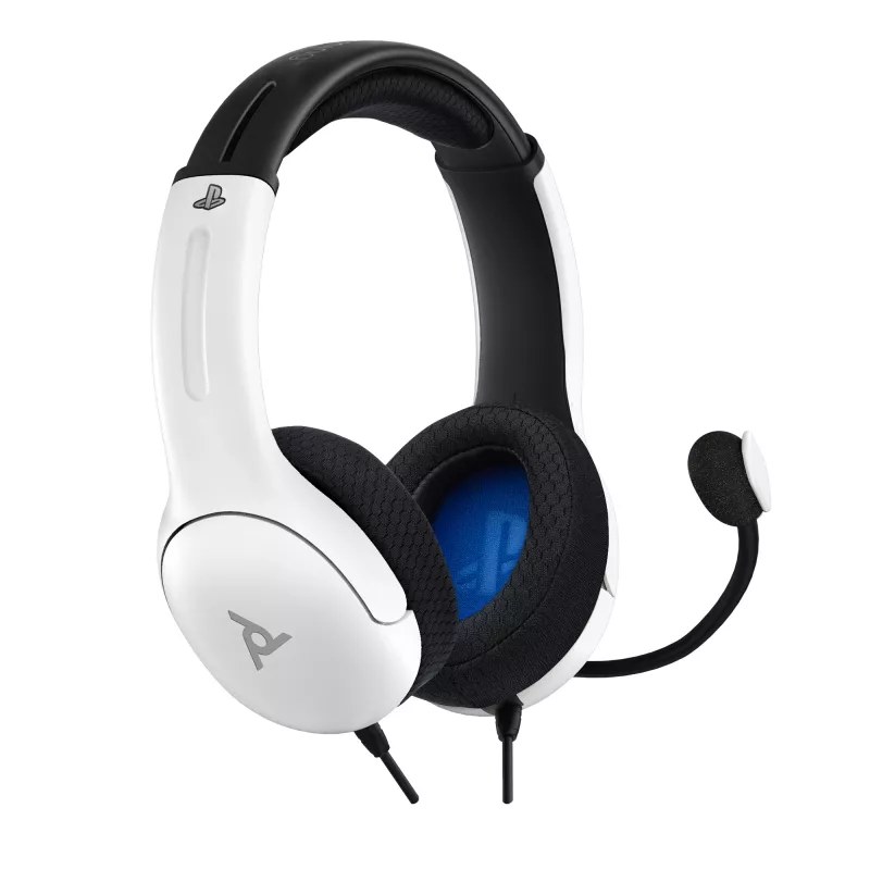 PDP LVL40 headset con filo archetto gaming bianco
