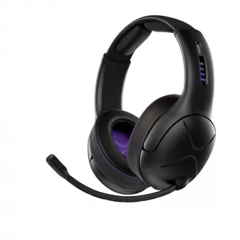 Headset VICTRIX Gambit Wireless — con filo e senza fili, 20–20000 Hz, cavo da 2 m, 301 g, nero/viola