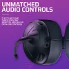 Headset VICTRIX Gambit Wireless — con filo e senza fili, 20–20000 Hz, cavo da 2 m, 301 g, nero/viola