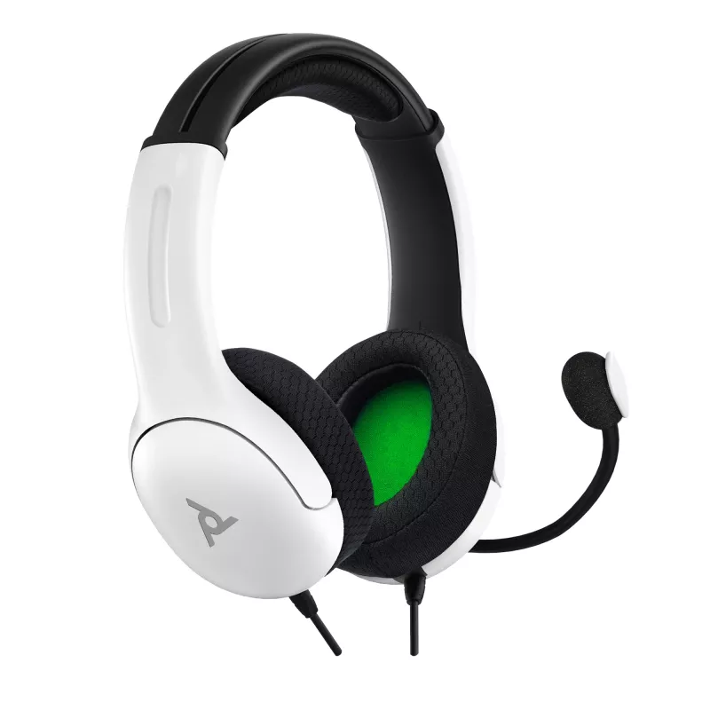 PDP LVL40 headset con filo archetto gaming bianco