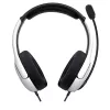PDP LVL40 headset con filo archetto gaming bianco