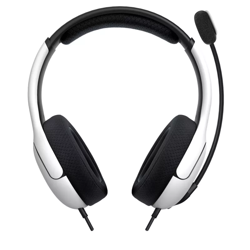 PDP LVL40 headset con filo archetto gaming bianco