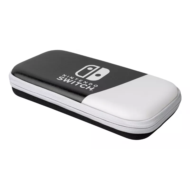 PDP slim Deluxe: custodia rigida nero e bianco Nintendo nero, bianco