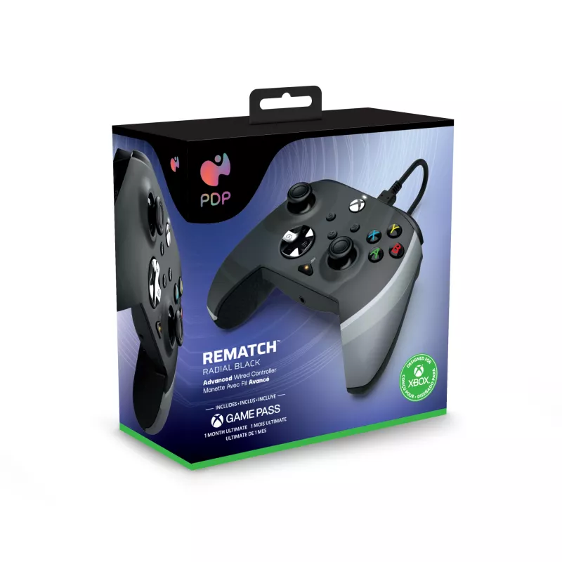 Gamepad PDP Rematch nero, bianco USB analogico PC, Xbox One, Xbox Series S, Xbox Series X