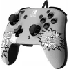 PDP REMATCH: Comic Attack nero, grigio, bianco Gamepad USB analogico / digitale Nintendo Switch, Nintendo Switch OLED
