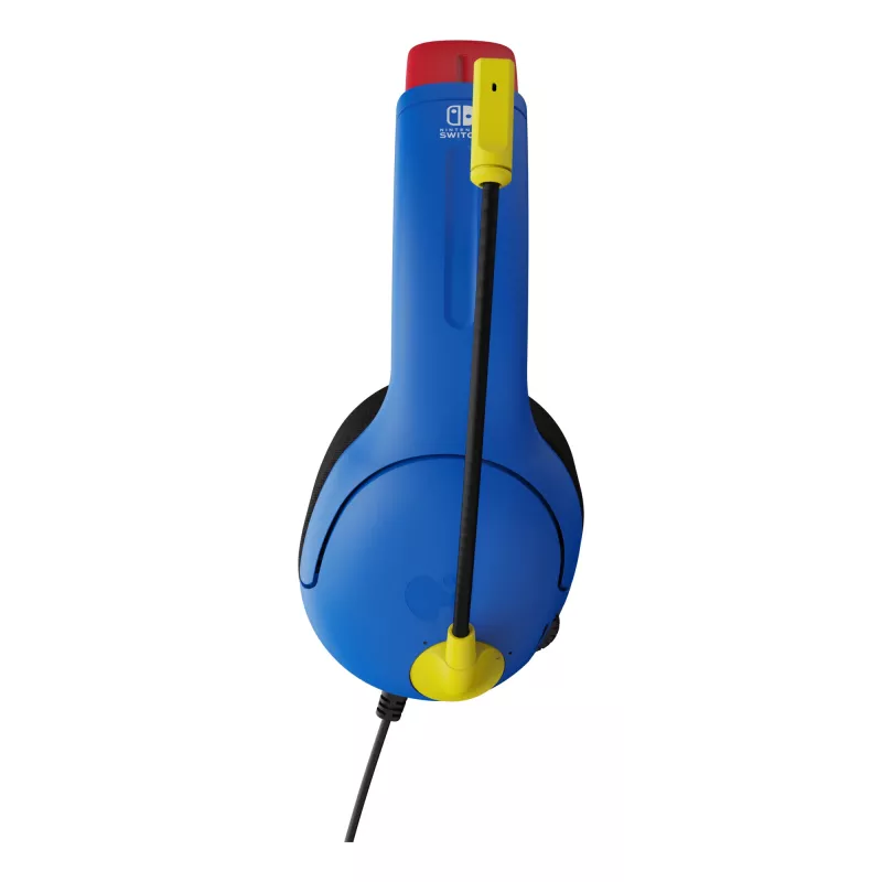 PDP LVL40 Headset cablato head-band gaming blu, rosso