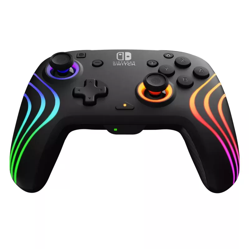 PDP Afterglow Wave nero gamepad USB analogico / digitale Nintendo Switch, Nintendo Switch Lite, Nintendo Switch OLED