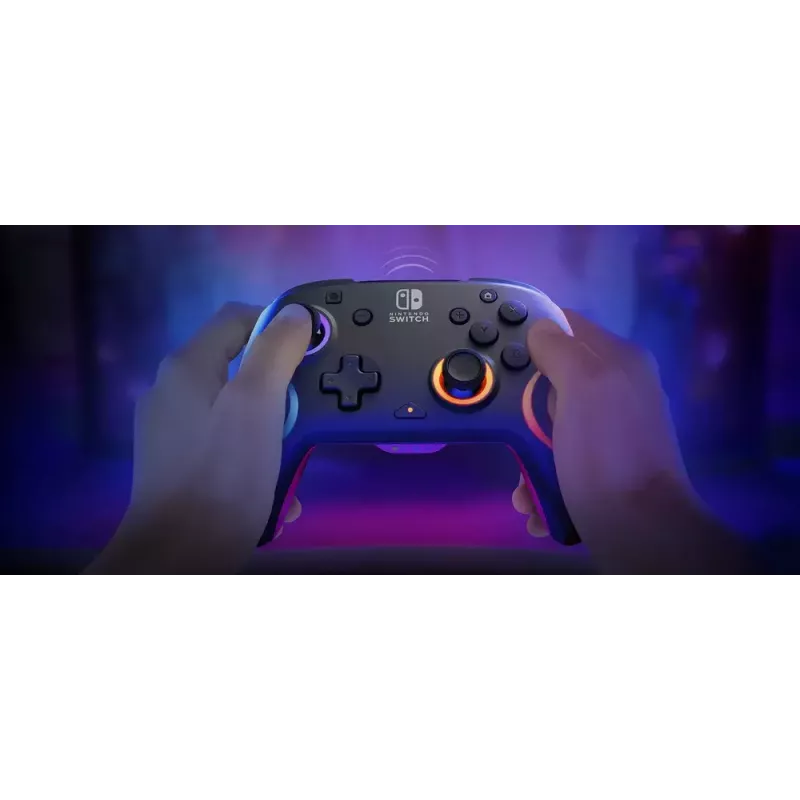 PDP Afterglow Wave nero gamepad USB analogico / digitale Nintendo Switch, Nintendo Switch Lite, Nintendo Switch OLED