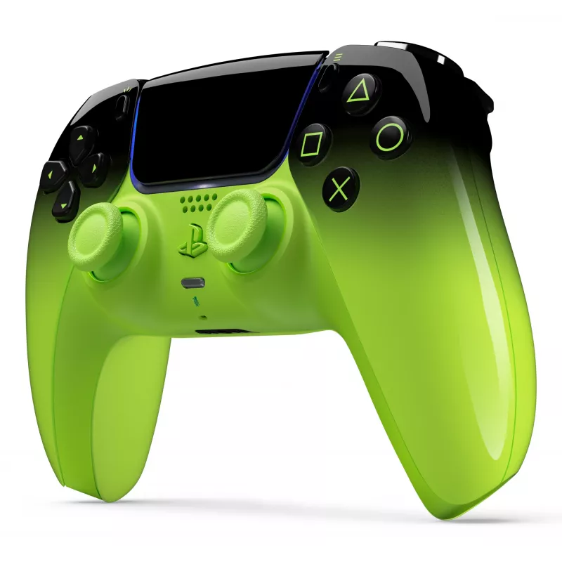 Gamepad Sony DualSense verde — Bluetooth/USB, USB-C, batteria ricaricabile Li-Ion integrata, PS5/PC/Mac/Android/iOS