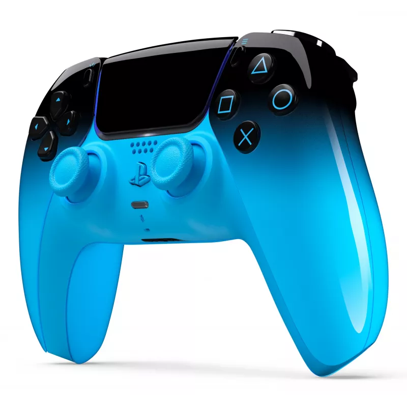 Gamepad Sony DualSense blu — Bluetooth/USB, USB-C, wireless e cablato, batteria ricaricabile Li-Ion integrata, Android/MAC/PC/PS5/iOS