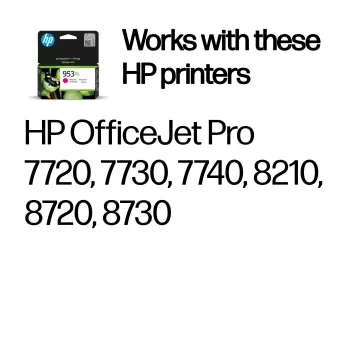 HP 953XL High Yield cartuccia originale magenta, magenta, 1 pz., 1450 pagine