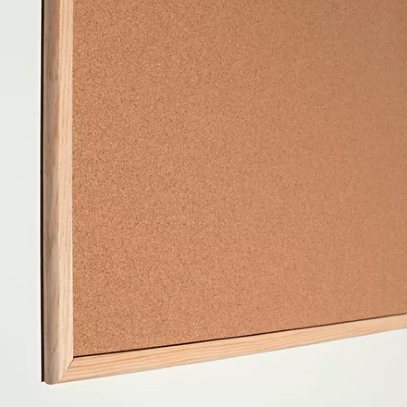 Bacheca in sughero Esselte Standard con cornice in legno 100x60cm, legno, legno, sughero, orizzontale, standard, 595 mm