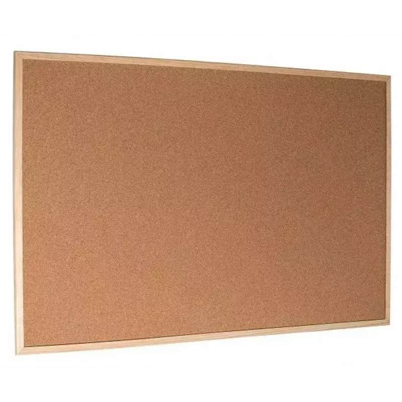 Bacheca ESSELTE 500974 pannello in sughero 120 x 90 cm con cornice in legno