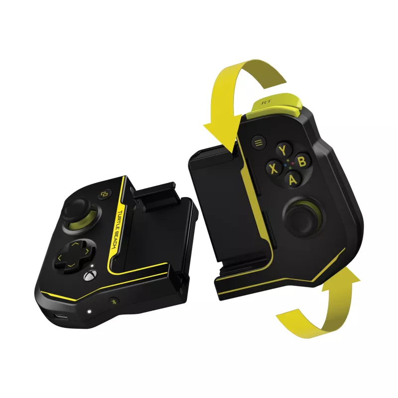 Gamepad Turtle Beach Atom nero giallo Bluetooth Android senza fili