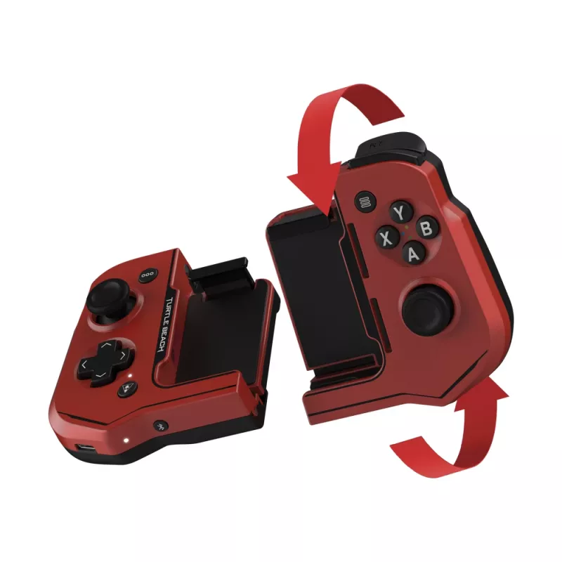 Gamepad Turtle Beach Atom nero rosso Bluetooth Android senza fili