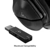 Headset Turtle Beach Stealth 600 Gen 2 MAX – con filo e senza fili, USB-C, circumaurale, 20–20000 Hz, nero